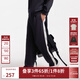 杰克·瓊斯（JACK&JONES）25年男裝潮流衛褲男側面織帶100%純棉毛圈直筒休閑運動(dòng)褲秋季褲子 E40黑色 31 175