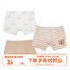 歌瑞家（greatfamily）兒童內(nèi)褲新款男童女童棉平角內(nèi)褲3條裝寶寶內(nèi)褲樂(lè)友 呆萌熊（3條裝） 100 【3-4歲】