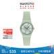 斯沃琪（Swatch）瑞士手表 lady系列 男女開學(xué)季禮物 石英表 玉髓瑩輝 LG131