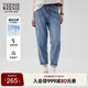 Teenie Weenie小熊春季簡(jiǎn)約復(fù)古松弛感牛仔褲慵懶風(fēng)錐形休閑褲女裝