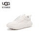 UGG春季新款舒適系帶厚底時尚老爹鞋 1166010WHT|白色37