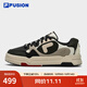 斐樂(lè )（FILA） FUSION斐樂(lè )潮牌BANK DX男鞋場(chǎng)下滑板鞋新款時(shí)尚厚底鞋 豆腐白/黑-TB 41