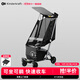 KinderKraft KK口袋推車(chē)可坐可躺遛娃神器嬰兒禮物輕便折疊高景觀(guān)溜娃車(chē)灰