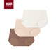無(wú)印良品（MUJI）女式 抗菌 中腰內褲 3枚組 女士女生 FC15CC4A 混色 M 