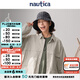 nautica white sail【Go Out雜志聯(lián)合出品】 日系戶外休閑中性工裝長(zhǎng)袖襯衫WW5124 淺灰白01G M