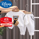 迪士尼（Disney）兒童秋裝衛衣套裝2025新款小童帥氣男孩嬰兒女童裝冬兩件套洋氣 白色 圍巾熊套裝 80 建議75-85cm9-12月碼 1歲內