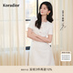 珂萊蒂爾【喬欣明星同款 玫瑰裙】2025新款簡約連衣裙女優(yōu)雅氣質(zhì)收腰A字裙 本白 M