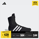adidas BOX HOG 2拳擊運動(dòng)鞋阿迪達斯官方FX0561 黑色/白色 42.5