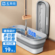 五月花可折疊拖把桶17L水桶帶輪子拖地神器配件大容量更百搭