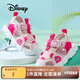 迪士尼（Disney）兒童涼鞋男女童戶外夏季涼拖鞋中小童透氣沙灘鞋 淡粉/玫紅 27