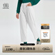 KOLON SPORT/可隆運動(dòng)褲 女子戶(hù)外哈倫版型露營(yíng)防潑水寬松高腰長(cháng)褲 LKLP4ST562-CR 米白 170/L