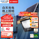 正泰（CHNT） 太陽(yáng)能燈庭院燈光控路燈戶外投光球場(chǎng)家用泛光燈感應(yīng)工廠車(chē)間 【單頭】15X照射面積約40平 正泰太陽(yáng)能燈TGD06系列