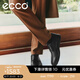 愛步（ECCO）七夕禮物商務(wù)皮鞋男 男士休閑皮鞋通勤正裝鞋男 S輕巧混合520324 黑色52032401001 42