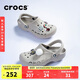 crocs卡駱馳貝雅洞洞鞋沙灘鞋|10126 卵石色-2V3 36/37(220mm) 