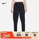 耐克（NIKE）DRI-FIT FAST 女子速干中腰跑步九分褲 FB7030-010 XL