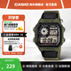 卡西歐（CASIO）手表小方塊 休閑鋼帶防水小銀表AE1200學(xué)生男士手表電子表日韓表 AE-1200WHB-3BVDF