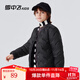 雪中飛【校服神器】雪中飛兒童羽絨服內(nèi)膽秋冬新款男女童輕薄內(nèi)搭 黑色 170