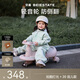貝易（BEIE）典藏扭扭車 1-6歲寶寶搖搖車大人可坐寶寶禮物聲光音樂款  貝母粉