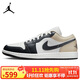 Jordan男子休閑鞋喬丹AJ1 JORDAN 1運動鞋 553558-153米黑41