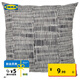 宜家（IKEA）JORDKASTANJ尤卡斯坦靠墊臥室客廳沙發(fā)抱枕午睡枕趴睡枕 灰色靠墊 40cm*40cm 含枕芯