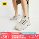 CAT卡特運動(dòng)休閑鞋男女同款老爹鞋新品運動(dòng)鞋商場(chǎng)同款七夕禮物 米白 41