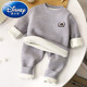 迪士尼（Disney）兒童保暖內衣套裝冬季新款寶寶加絨加厚男童內衣女童秋衣秋褲童裝 HD07 100 建議身高90-100cm