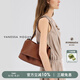 VANESSA HOGAN【高端線(xiàn)新品】 VH女包知行公文包中號輕奢植鞣皮大容量單肩包包