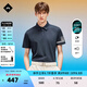 金林德伯格（J.Lindeberg）商場(chǎng)同款秋季GOLF運動(dòng)速干情侶翻領(lǐng)T恤短袖POLO衫男女52413Z018 N10深空藍2.0 M