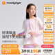 moodytiger【仙女家族】女童T恤輕薄涼感夏兒童防曬衣長袖假兩件上衣親子裝