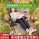 紫葉（ziye）折疊床躺椅辦公室午休單人陪護(hù)床便攜家用簡(jiǎn)易午睡床行軍床沙灘椅