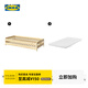 宜家（IKEA）UTAKER于托克疊床松木現代簡(jiǎn)約單人床多功能床北歐風(fēng) 疊床+椰殼纖維床墊X2