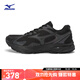 美津濃（MIZUNO）男女跑步運動鞋 緩震透氣 網(wǎng)面拼接 反光標識 RACER S 41碼