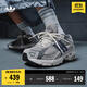 adidas 閃回鞋 RESPONSE CL貼合老爹鞋男女阿迪達斯官方三葉草   淺灰色/深灰色   41