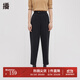 播黑色西裝褲女商場(chǎng)同款秋冬新款高腰顯瘦休閑褲BDQ4KD1504 K40黑色 M
