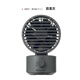 RHYTHM R日本麗聲辦公室靜音工位臺扇臺扇搖頭2025新款網(wǎng)紅迷你超長(cháng)續航電風(fēng)扇USB學(xué)生宿舍桌面大風(fēng)力電扇 煙墨灰 1mAh 161*106*90mm