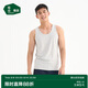 松山棉店男士背心簡(jiǎn)約純色家居外穿運動(dòng)汗衫打底睡衣涼感透氣淺灰175