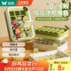 雙槍冰格制冰模具凍冰塊食品級冰塊模具 家用制冰冰塊制作器冰箱儲冰