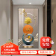 宜巢玄關(guān)墻裝飾畫(huà)現代簡(jiǎn)約輕奢入戶(hù)正對門(mén)走廊掛畫(huà)豎版客廳過(guò)道壁畫(huà) 金鹿送福A 80*160CM【100-120墻寬】80%選擇 晶鉆畫(huà)（鑲鉆顆粒面/立體感好）