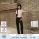 Calvin KleinJeans【新品禮盒復刻90系列】25夏女士ck復古直筒牛仔褲47B915G 846-牛仔黑灰 30