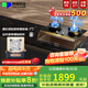 德普凱信2025年新品灶具D5MAX嵌入式智能防干燒燃氣灶雙邊定時(shí)煙灶聯(lián)動(dòng)5700W大火力脈沖電子點(diǎn)火猛火燃氣灶 【定時(shí)防干燒5.7kW】極夜黑D5MAX 天然氣