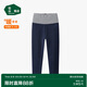松山棉店商場(chǎng)同款自由穿小暖羊兒童打底褲 320g-深藍條紋160cm