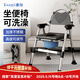 康際可折疊孕婦坐便器老人坐便椅大便座椅家用廁所蹲坑移動(dòng)馬桶6205H