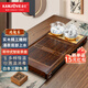 金灶（KAMJOVE）雞翅木實(shí)木茶具套裝燒水壺茶具茶盤(pán)套裝茶臺燒水壺一體式 K-185 搭配H9茶爐