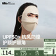 蕉下秋冬臉基尼防曬口罩女防曬面罩四季保濕透氣裸感高顏值檀木灰