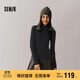 森馬（Semir）毛衣女冬季舒適緊身半高領(lǐng)正肩純色羊毛衫顯瘦打底衫101724107003