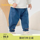 巴拉巴拉寶寶褲子?jì)雰夯ò澟Ｗ醒澢镅b 藍(lán)色調(diào)00488 80 cm