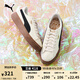 彪馬（PUMA）【厚底鞋】復古增高松糕鞋女運動(dòng)休閑鞋PLATFORM399251 雪白色-黑色-金色-01 39