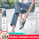 百圖betu女裝2025夏季新款牛仔微喇褲顯瘦有型棉感萊賽爾褲子2505T56 淺牛仔藍 M