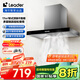 海爾（Haier）抽油煙機 統(tǒng)帥Ieader歐式頂吸排煙機 大吸力380Pa風壓 抽油煙機家用租房優(yōu)選IT1902