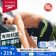 速比濤（Speedo）泳褲男大標logo系列專(zhuān)業(yè)訓練抗氯速干經(jīng)典及膝游泳褲 鮮黃色 38